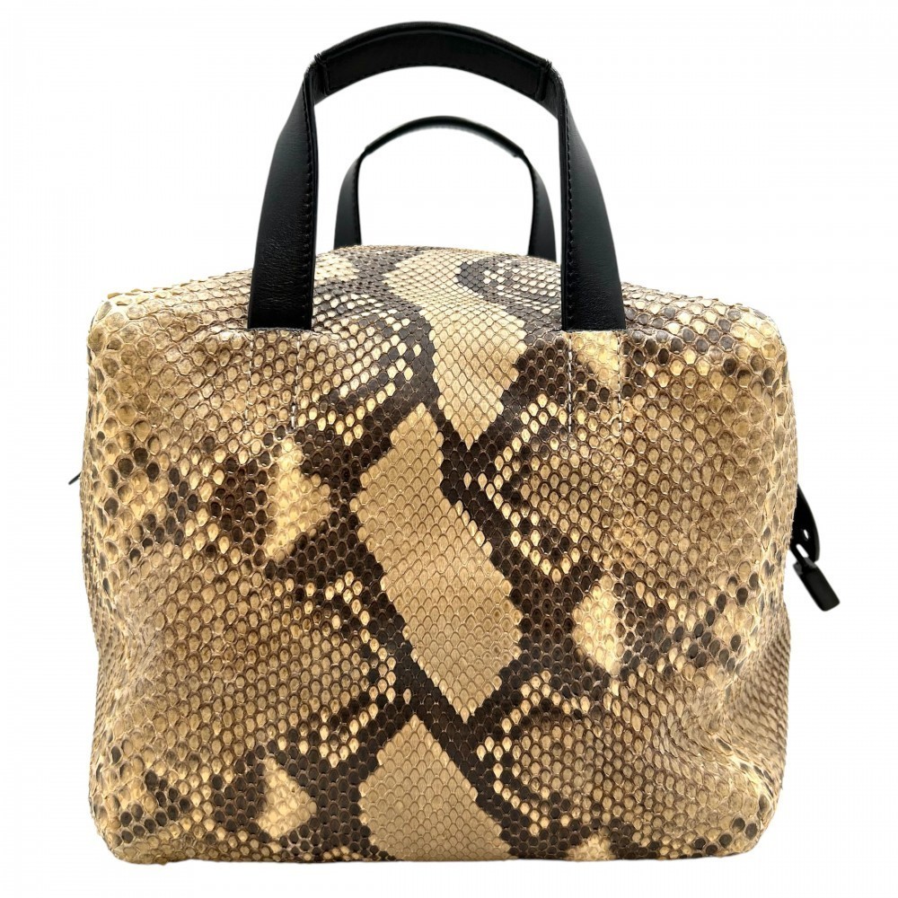Loewe Handbag Anagram Mini Bag Python Leather Bro… - image 2
